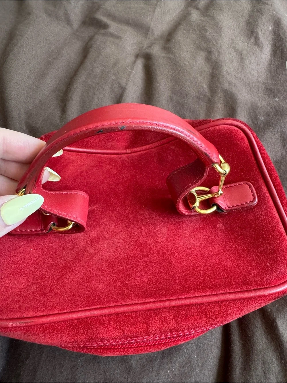 Gucci vintage red